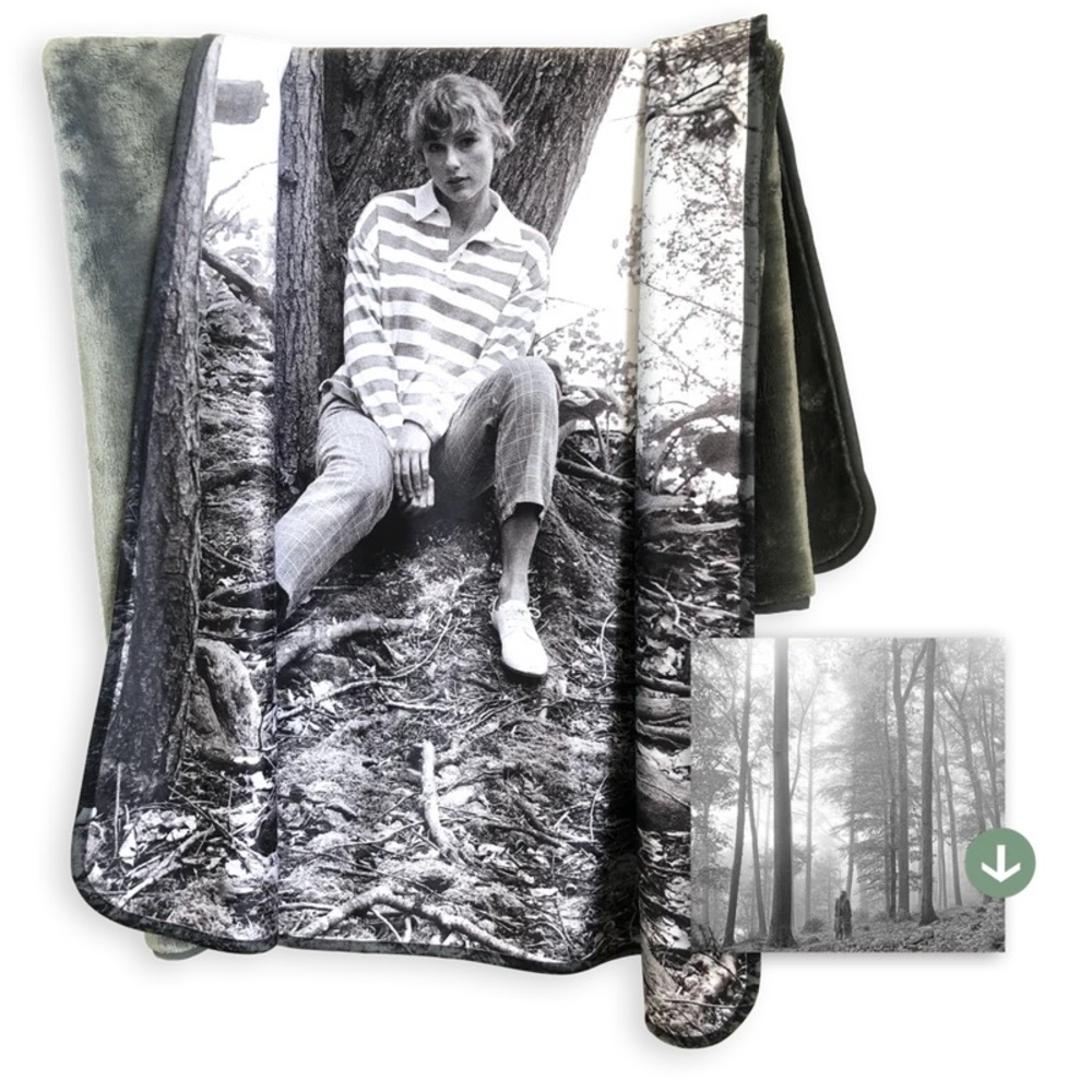 Taylor Swift Folklore Blanket